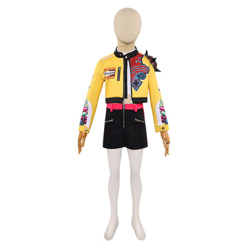 Kpop Demon Hunters Rumi Kids Cosplay Costume Outfit Halloween Carnival Suit